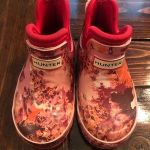 Hunter-target rain boots toddler size 6